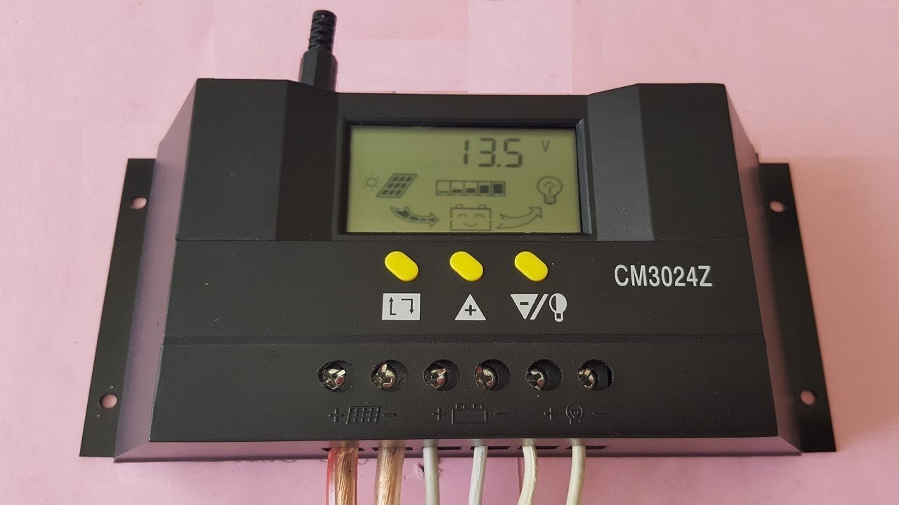 How To Use Solar Charge Controller || solar charge controller settings