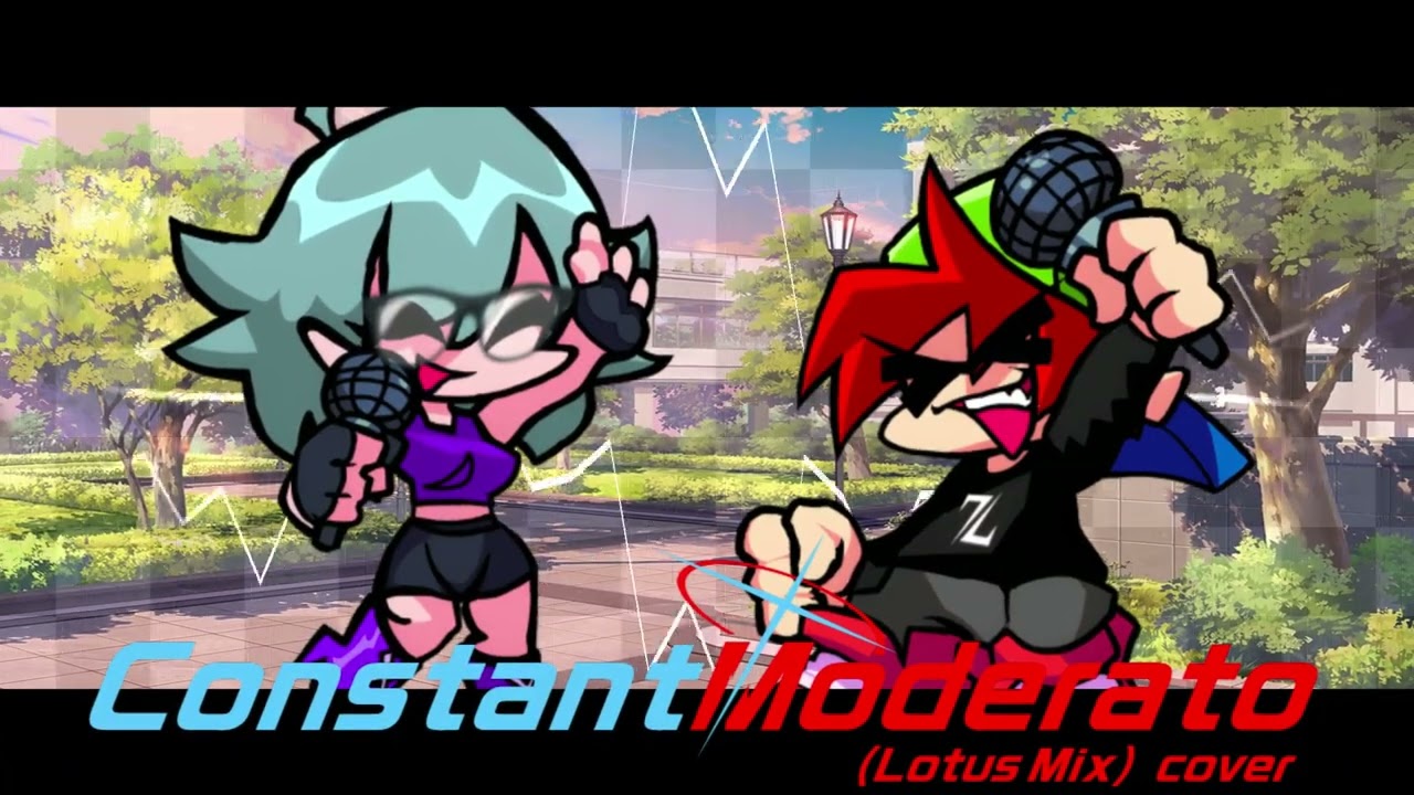 Blue Archiver x FNF cover ¨Constant Moderato (Lotus Mix)¨