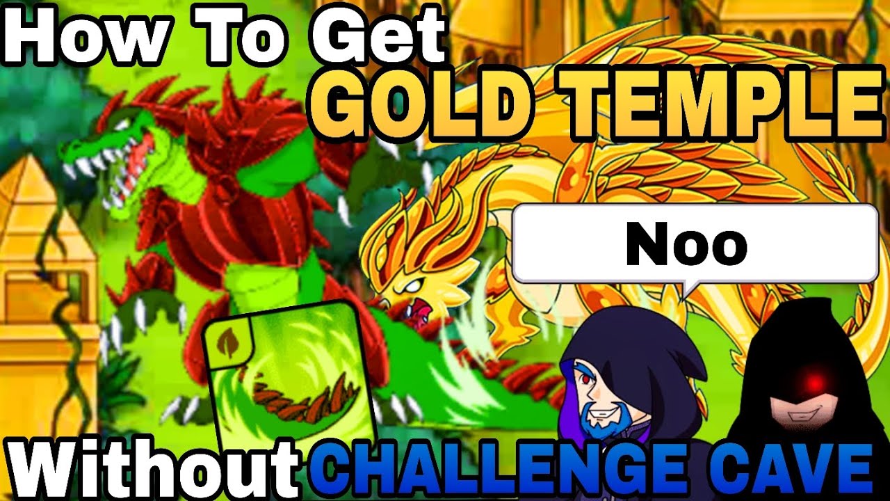 How To Open GOLD TEMPLE without Completing CHALLENGE CAVE | Dynamons World