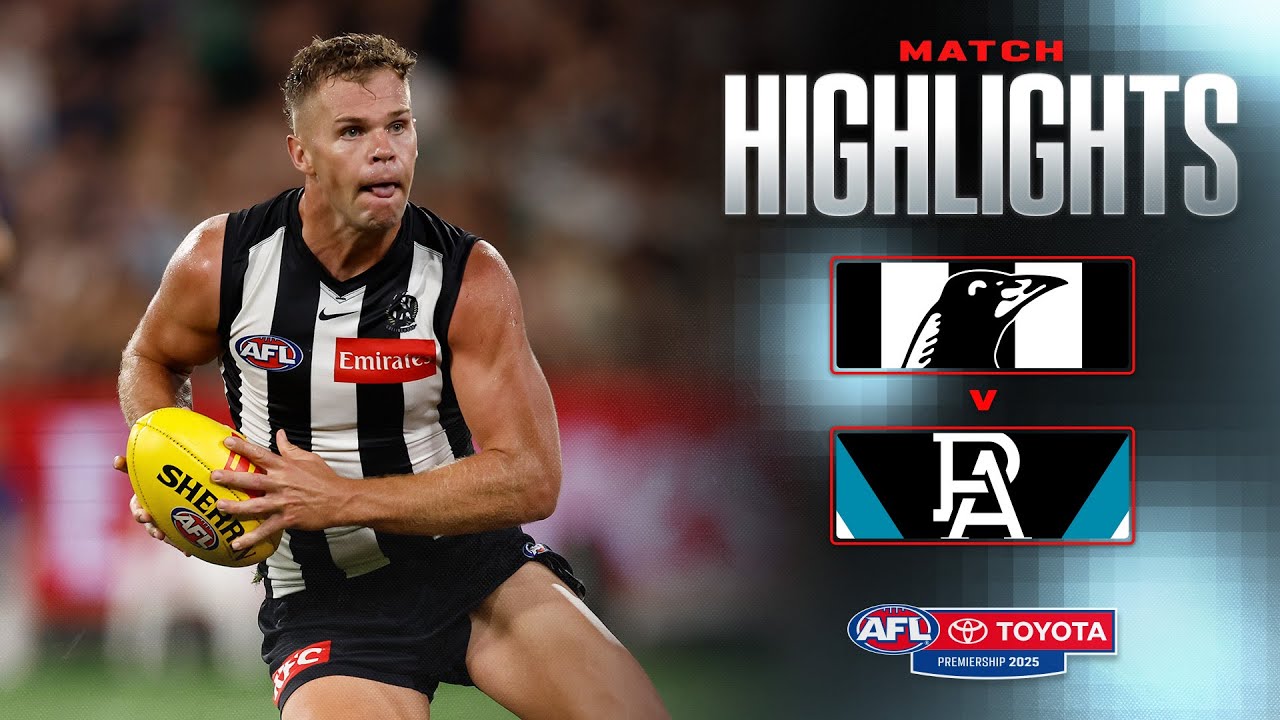 Collingwood v Port Adelaide Highlights | Round 1, 2025 | AFL
