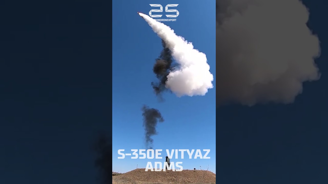 S-350E Vityaz Air Defense Missile System