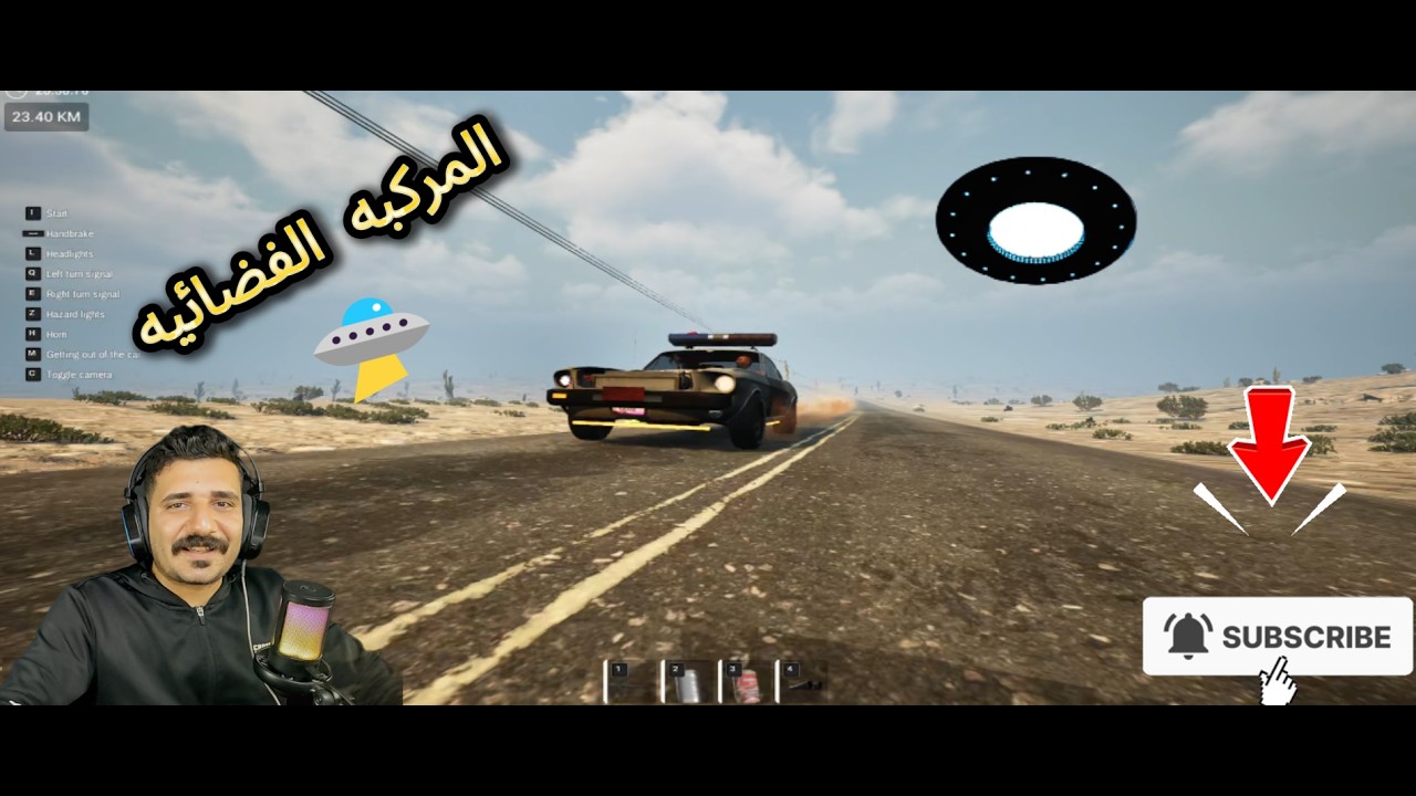 تحدي المسافات الطويلة والهروب👽من الفضائيين 🚗💨السفر الطويل 3