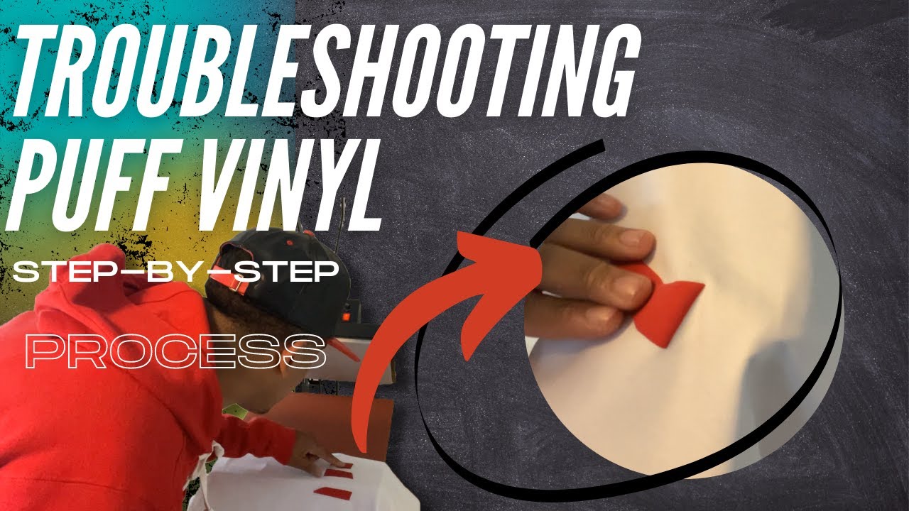 Troubleshooting 3D Puff Heat Transfer Vinyl