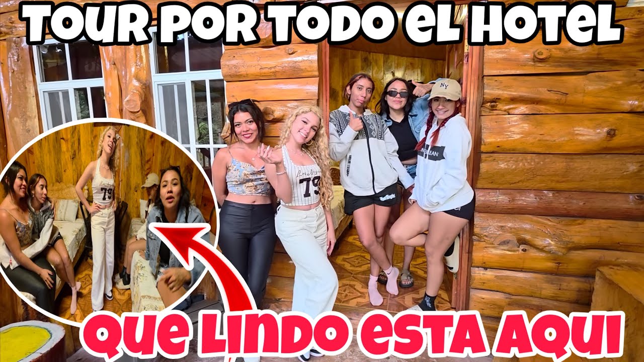 Nano Les Da Un Tour Por El hotel😍De Lujo Que Alquilo En El Pital Para su Grupo❤️