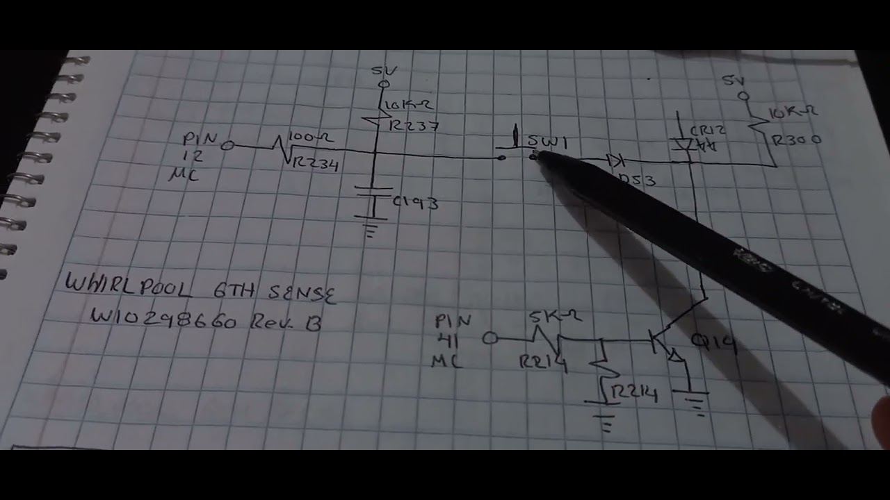Curso de reparación de Tarjeta Electrónica Whirlpool 6th SENSE (Parte de Push Button)