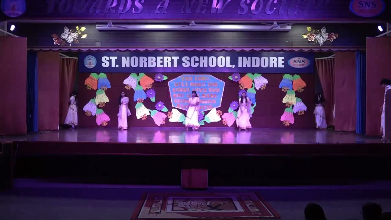 South Indian theme dance !st.norbert school ,indore !choreography by Nidhi jain