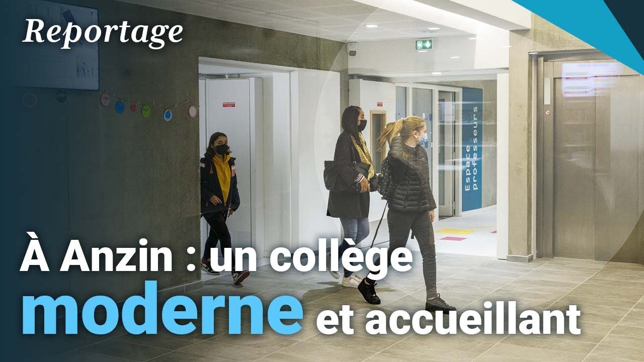 À Anzin, un collège moderne et accueillant