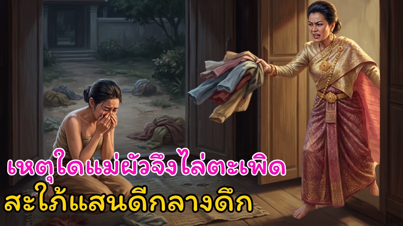 เผยสาเหตุแท้จริง... เหตุใดแม่ผัวจึงไล่ตะเพิดสะใภ้แสนดีกลางดึก?