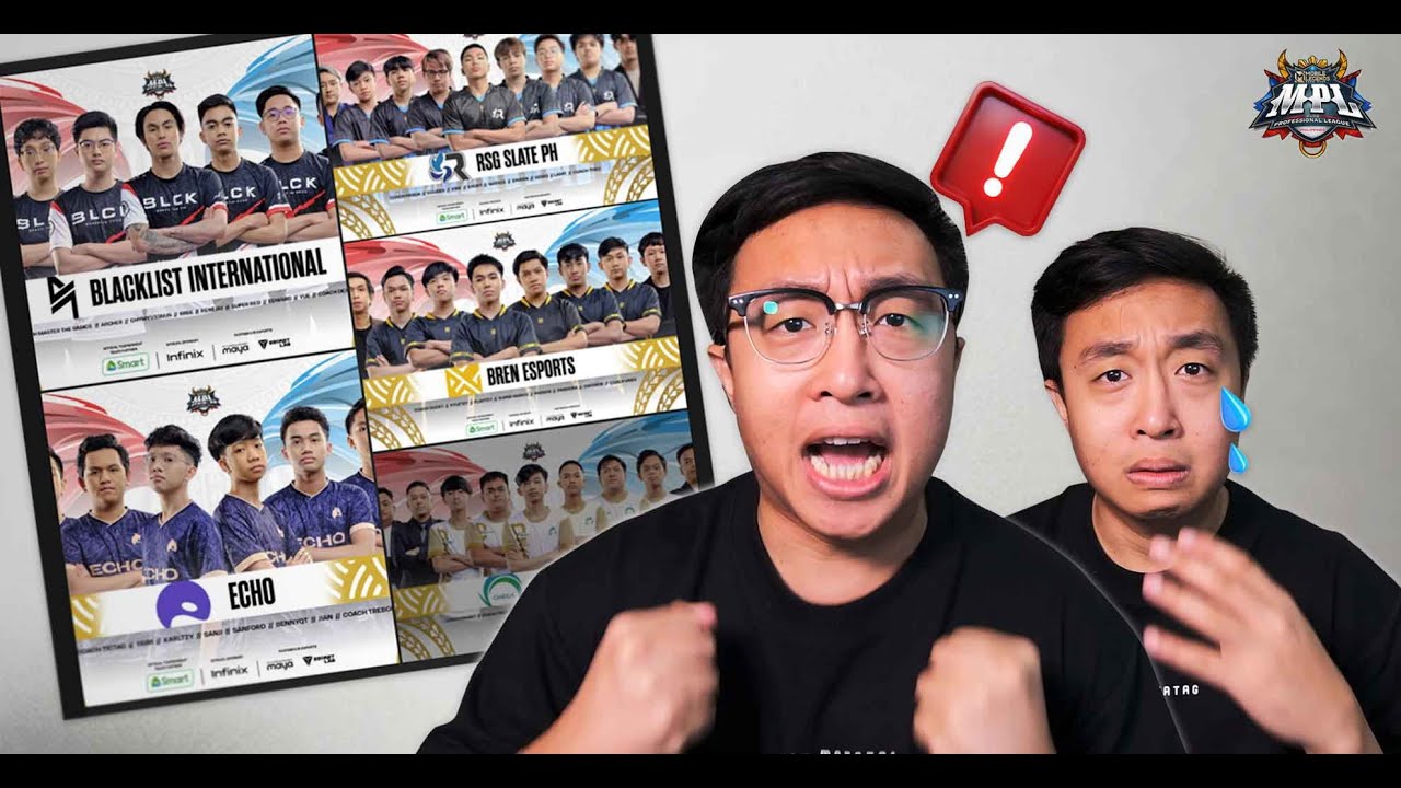 Roster Reactions for MPL PH Season 11 Teams