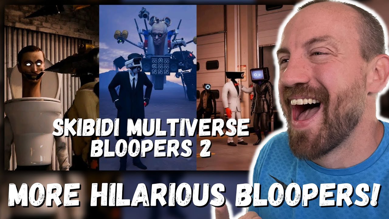 HILARIOUS BLOOPERS! Skibidi Toilet Multiverse BLOOPERS 019-020 (REACTION!!!)