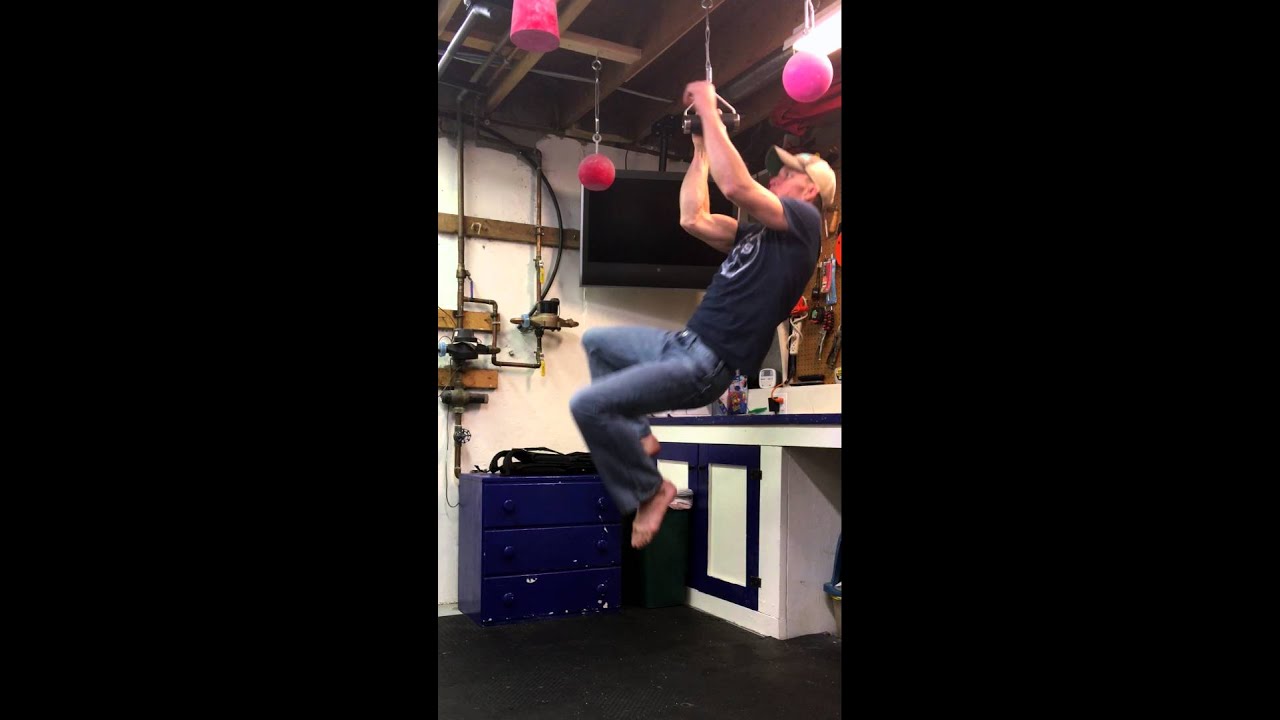 Rolling thunder one arm pullup - 4th in the world?