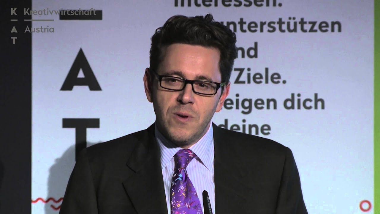 Staatssekretär Dr Harald Mahrer – Die Kreativwirtschaft als Speerspitze des Wandels.