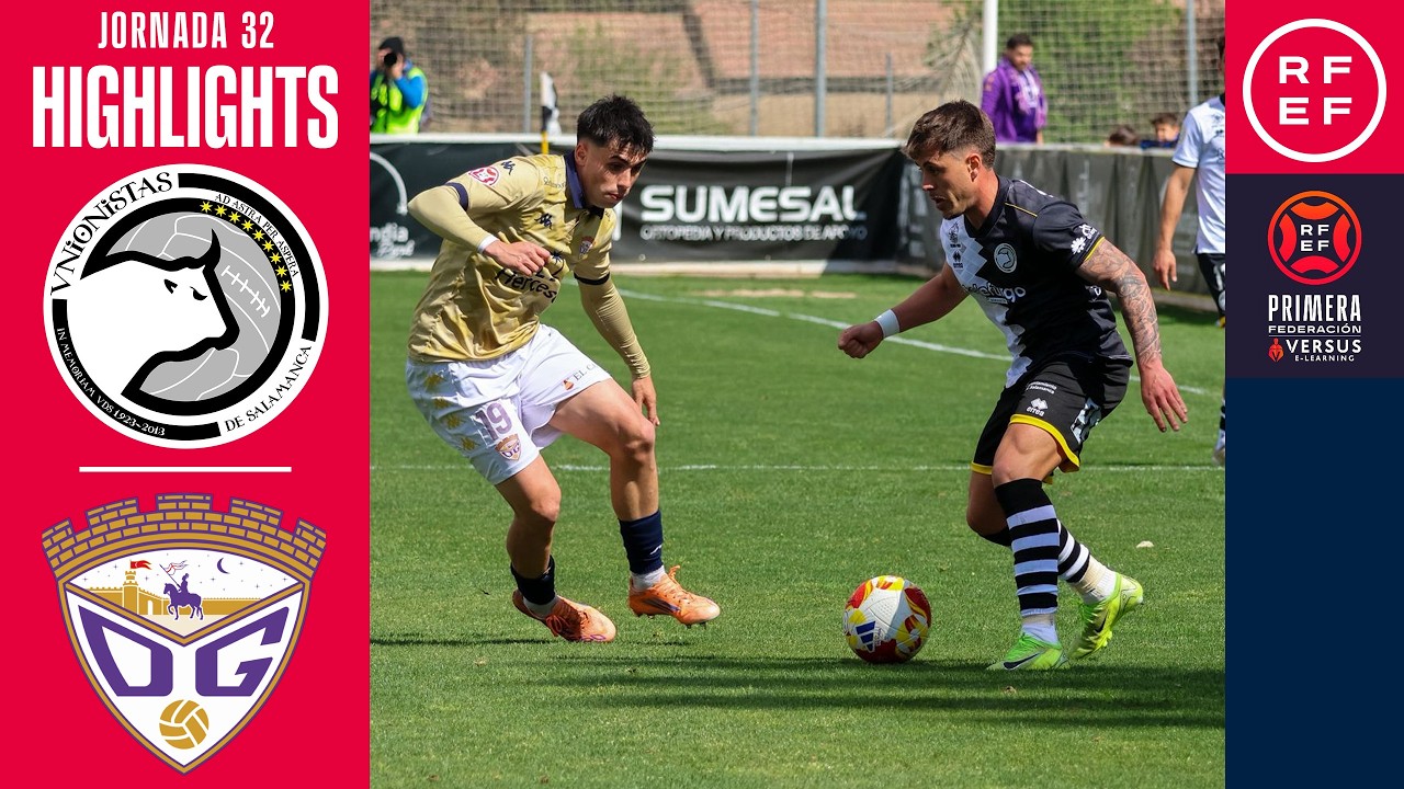 Resumen #PrimeraFederaci&oacute;n | Unionistas CF 1-0 CD Guadalajara | Jornada 32 | Temporada 2025/2026