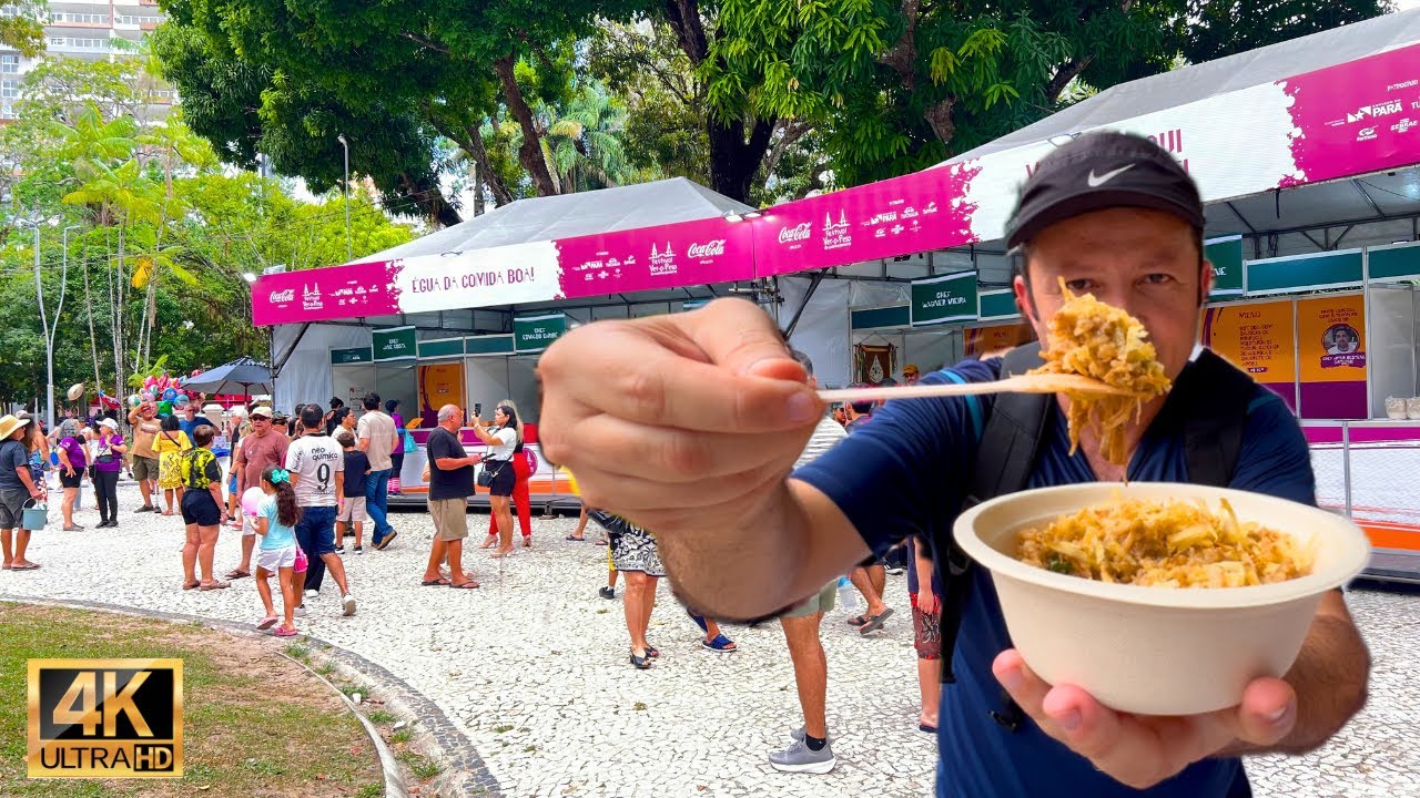 O FESTIVAL DO VER-O-PESO NA PRAÇA BATISTA CAMPOS que NINGUÉM MOSTRA | Belém, Pará