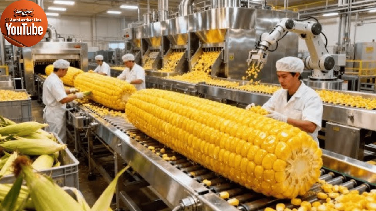 Inside a Modern Popcorn Factory: From Corn to Crunchy Buttered Popcorn (The Whole Process)