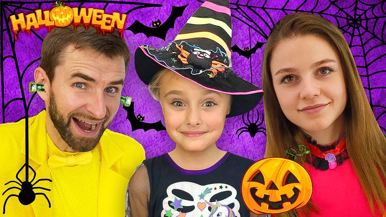 Sasha y Halloween Trick or Concurso de maquillaje