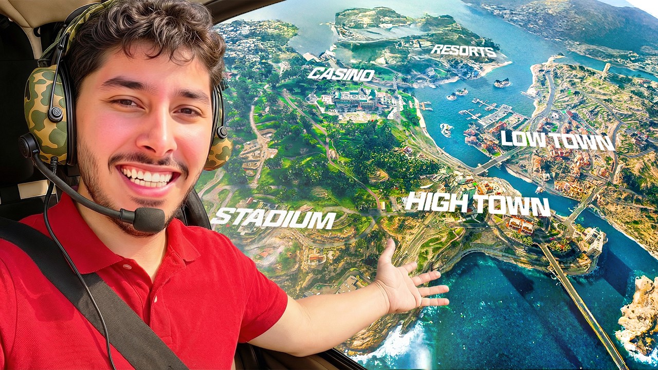 Probé el NUEVO MAPA de WARZONE (cambió todo)