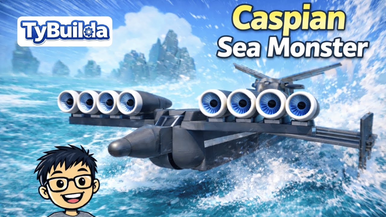 How to build a Caspian Sea Monster | TyBuilda