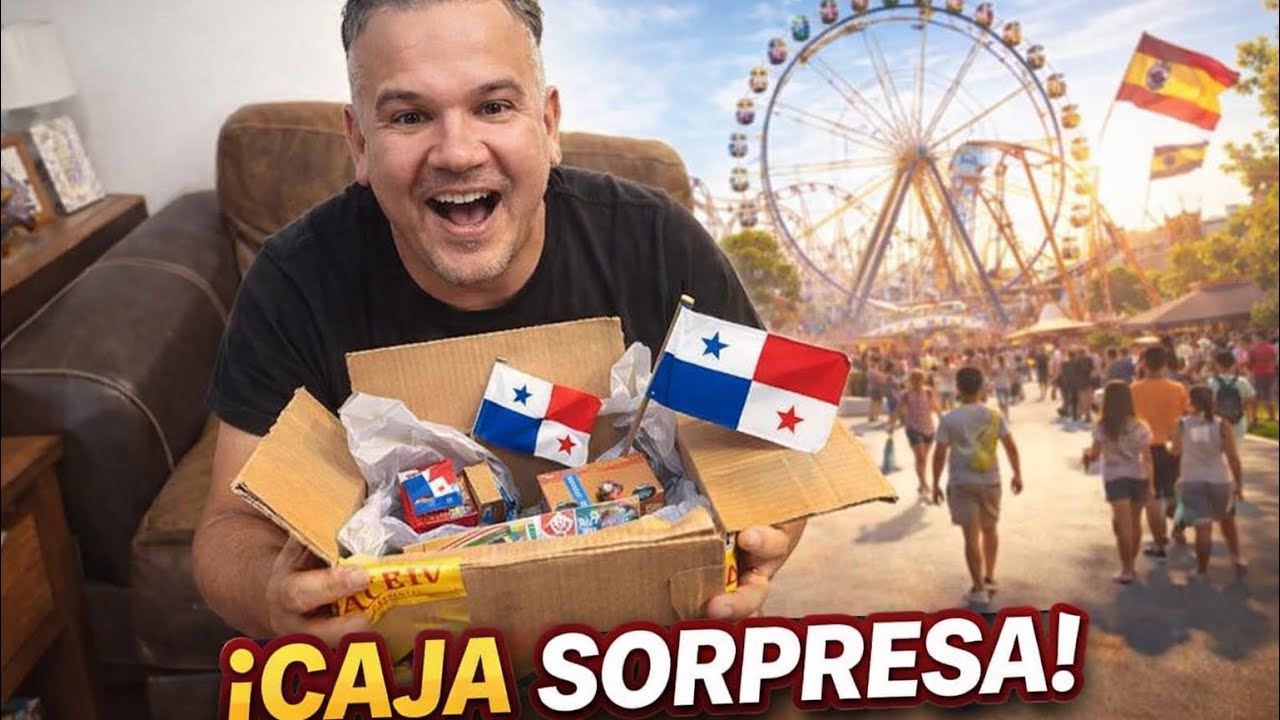 Recibimos una caja 📦 😦 Cubano visita por 1ra vez un parque de diversiones en España 🇪🇸 
