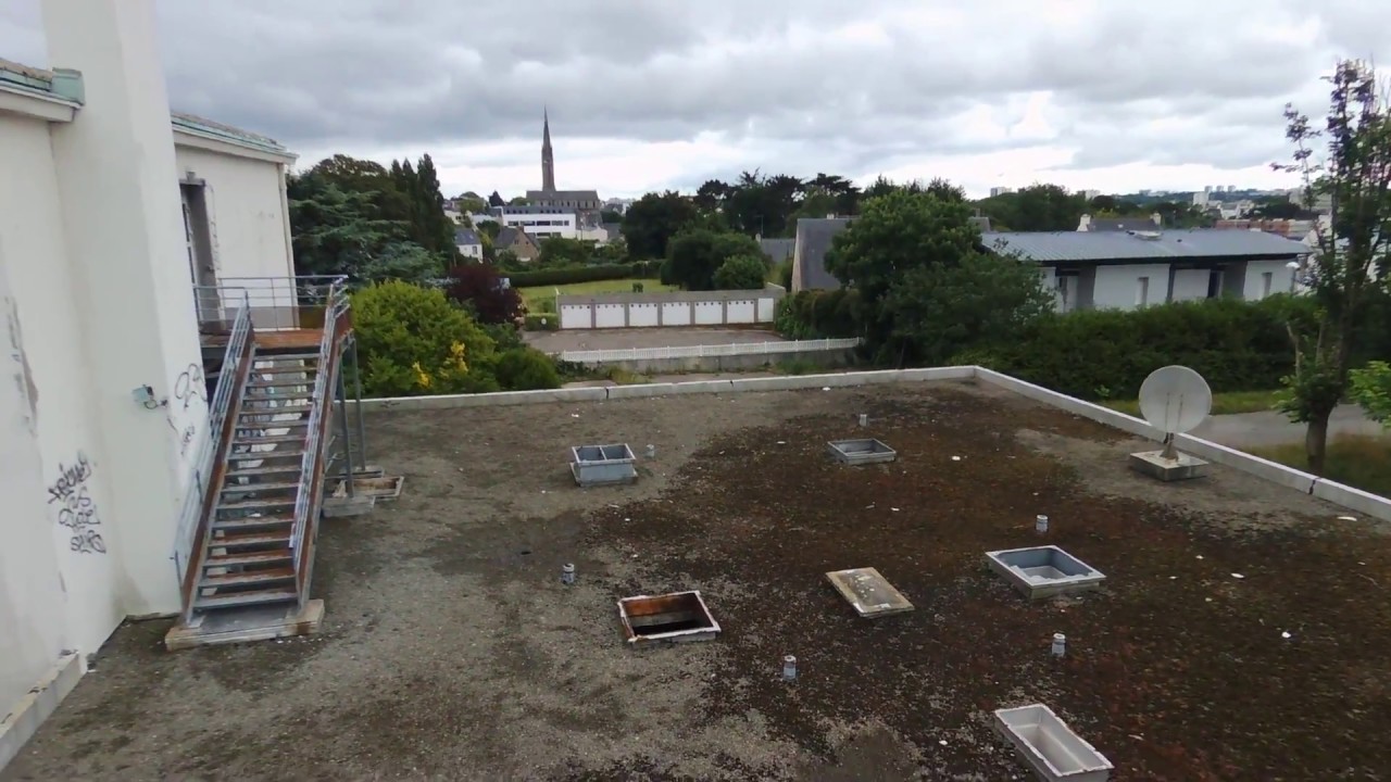 urbex brest vol d'essaie drone parrot