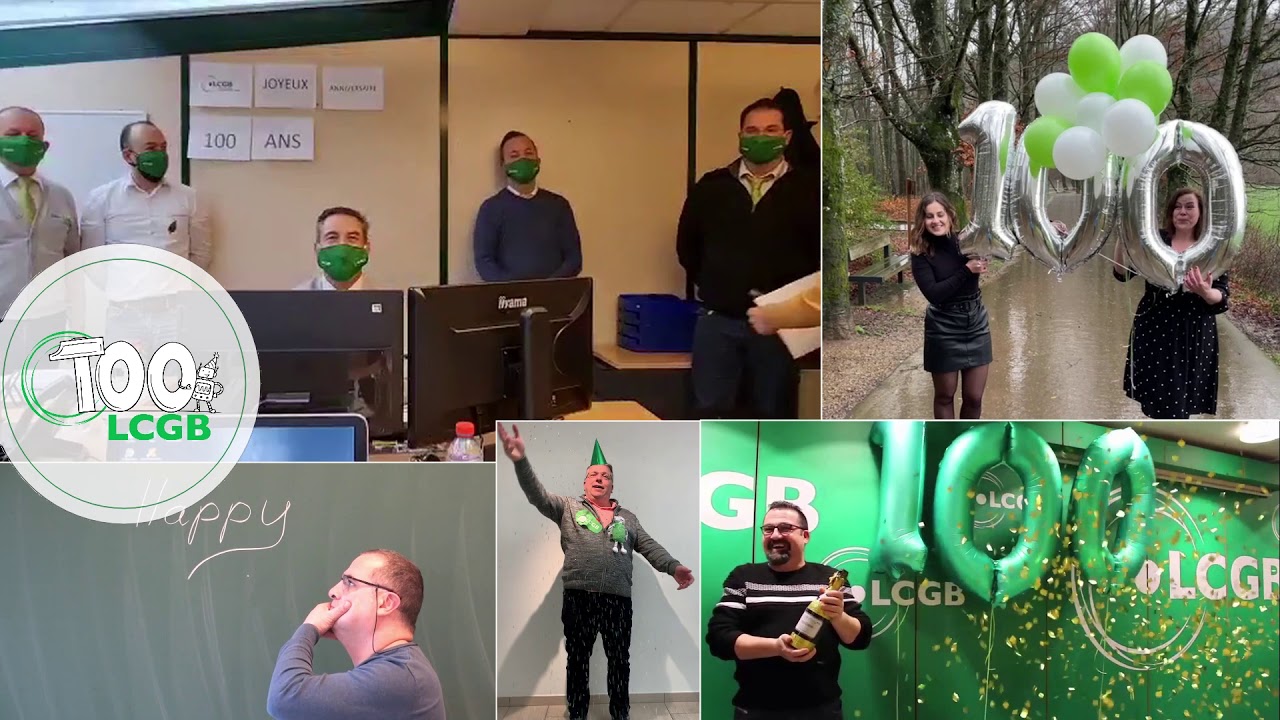 Le LCGB f&ecirc;te ses 100 ans !
