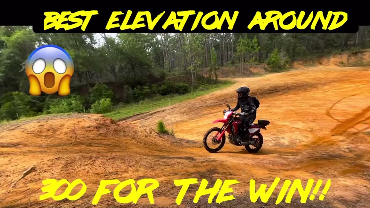 Florida Adventure & Trail Exploration - Catching Air & Climbing Hills. #honda #crf300l #bighills