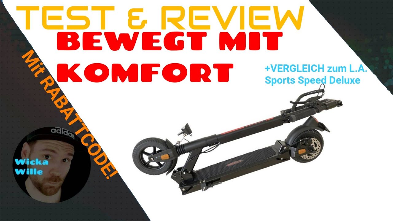 BEWEGT MIT KOMFORT, ultra kompakter und leichter eScooter🔥Test, Review & Vergleich zum Speed Deluxe🛴