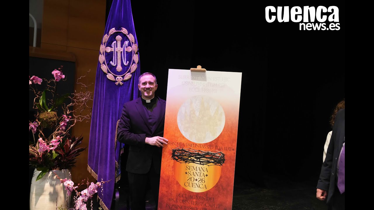 Semana Santa 2026 | Presentación del cartel de la Semana Santa obra de Pedro José Ruiz