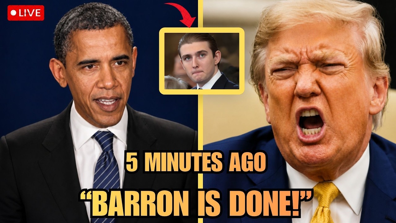 Barack Obama SHUTS DOWN Trump During Tense LIVE TV Exchange!