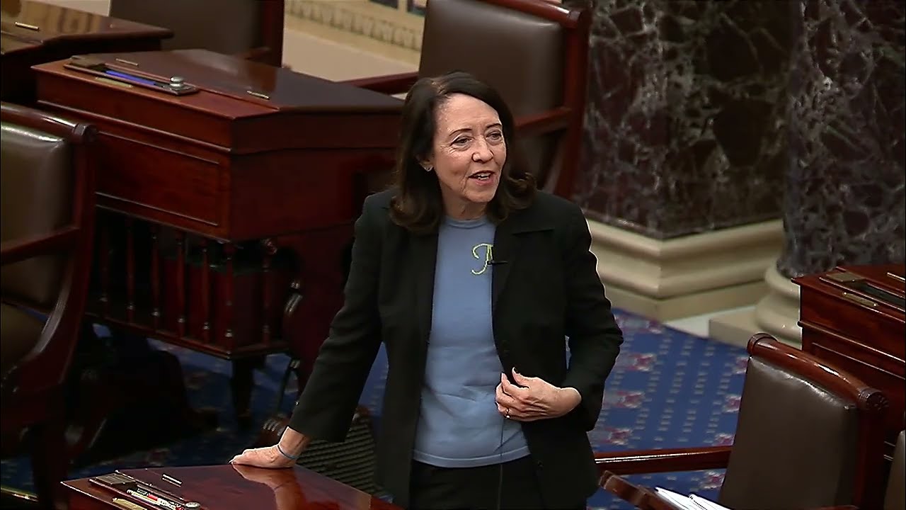 Sen. Cantwell Joins Sen. Merkley During Marathon Speech on Senate Floor