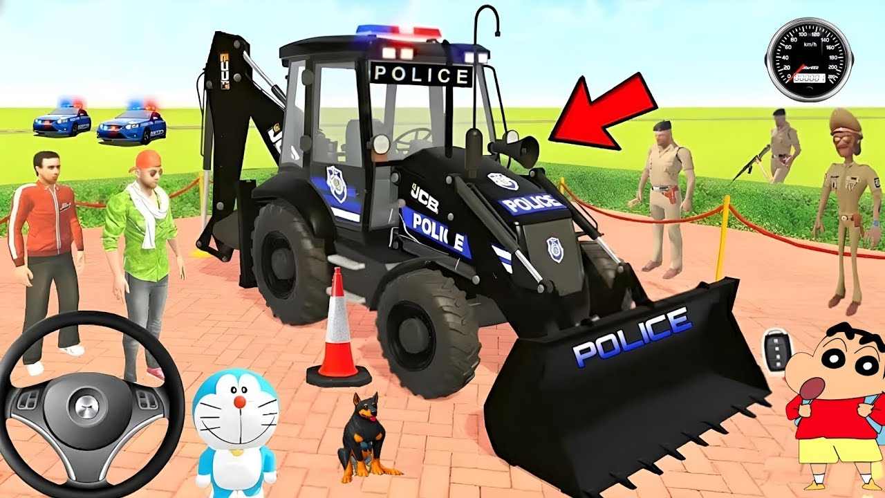 🤑 Modified Scorpio Purchase by Spiderman🕷️Monster Police JCB 🔥 PoliceCity 🚨City Mission😳Gameplay😍