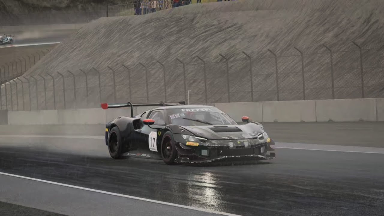 Assetto Corsa Competizione PS5 race CINEMATIC CÂMERA 4K full hd! FERRARI 296 GT3.