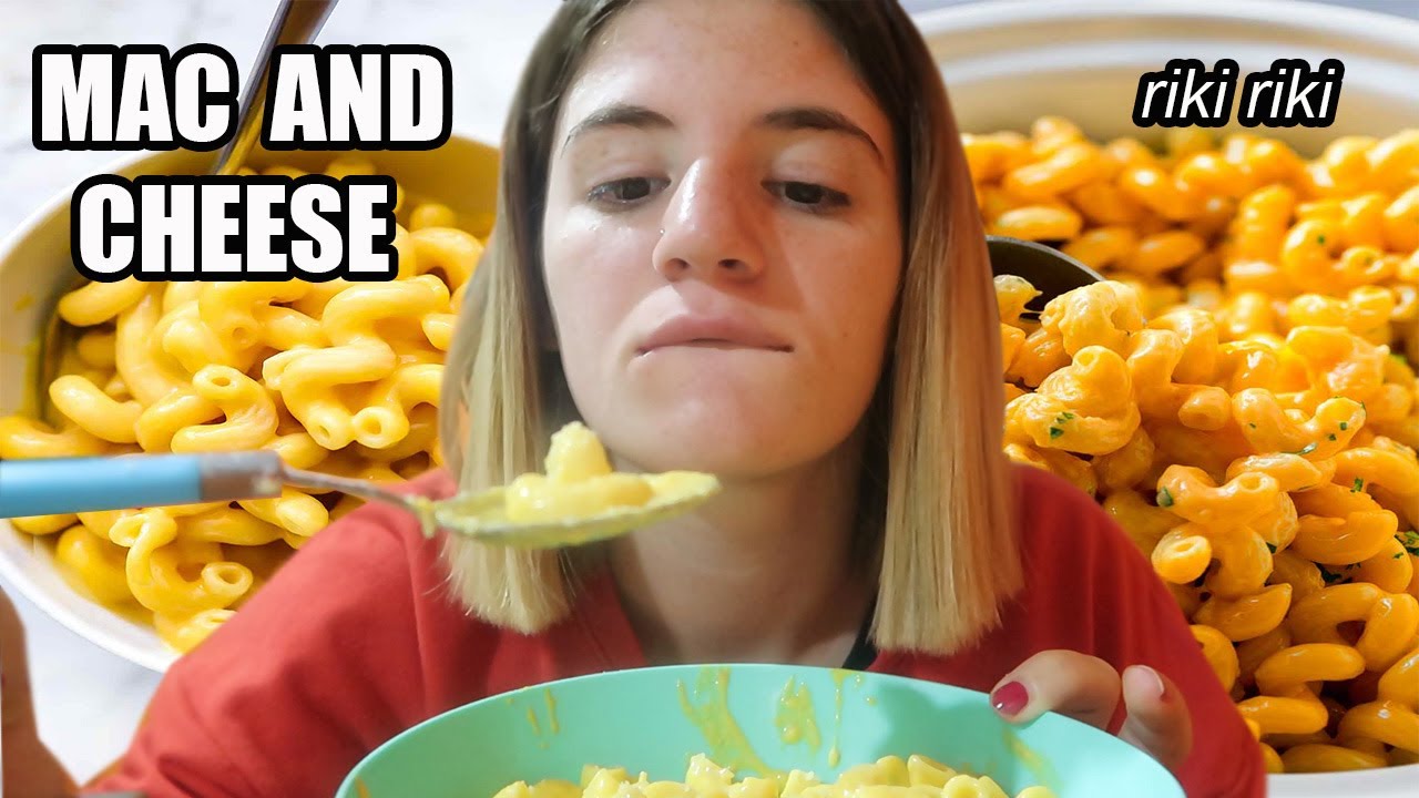 hago MAC AND CHEESE a la madrugada