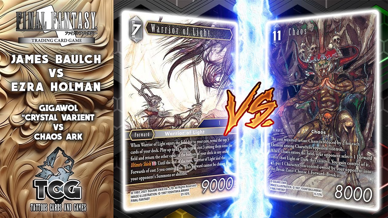 FFTCG: Gigawol VS Chaos Ark | Opus 26 | Final Fantasy TCG