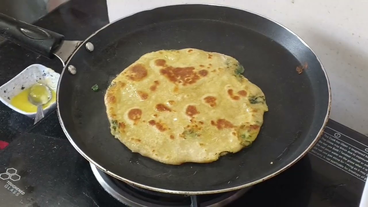 Mixed Veg Parathas Recipe | Aloo Palak Onion Cheese Mix Paratha #paratha #cooking #food #youtuber 