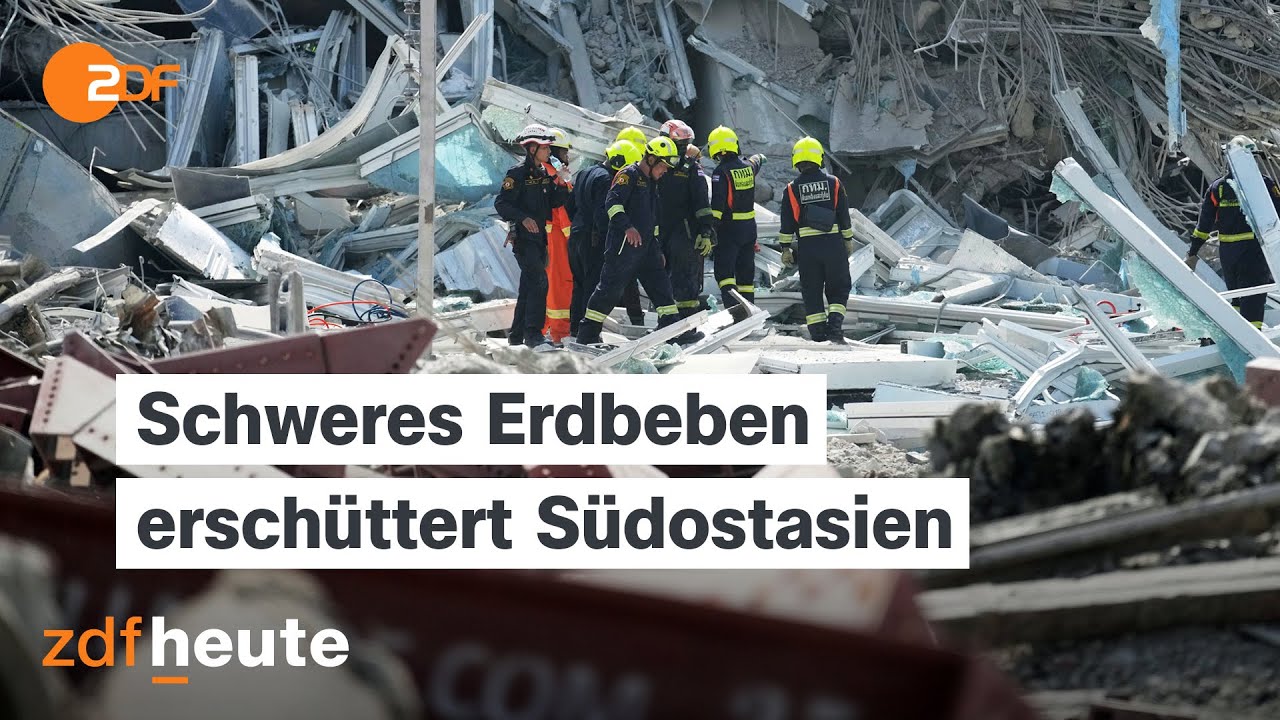 Erdbeben in Thailand, Myanmar und China: Lage 