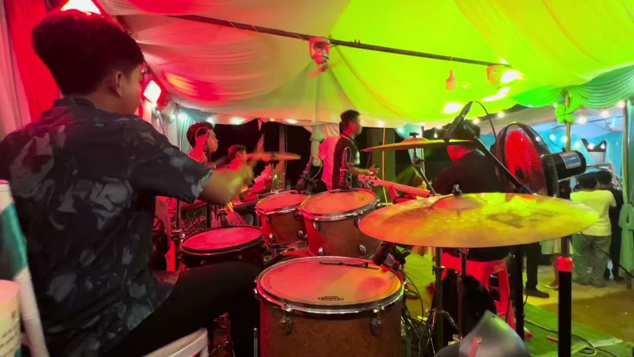 Chis đom rey leng nung bong / bôra drum / band sane Đen