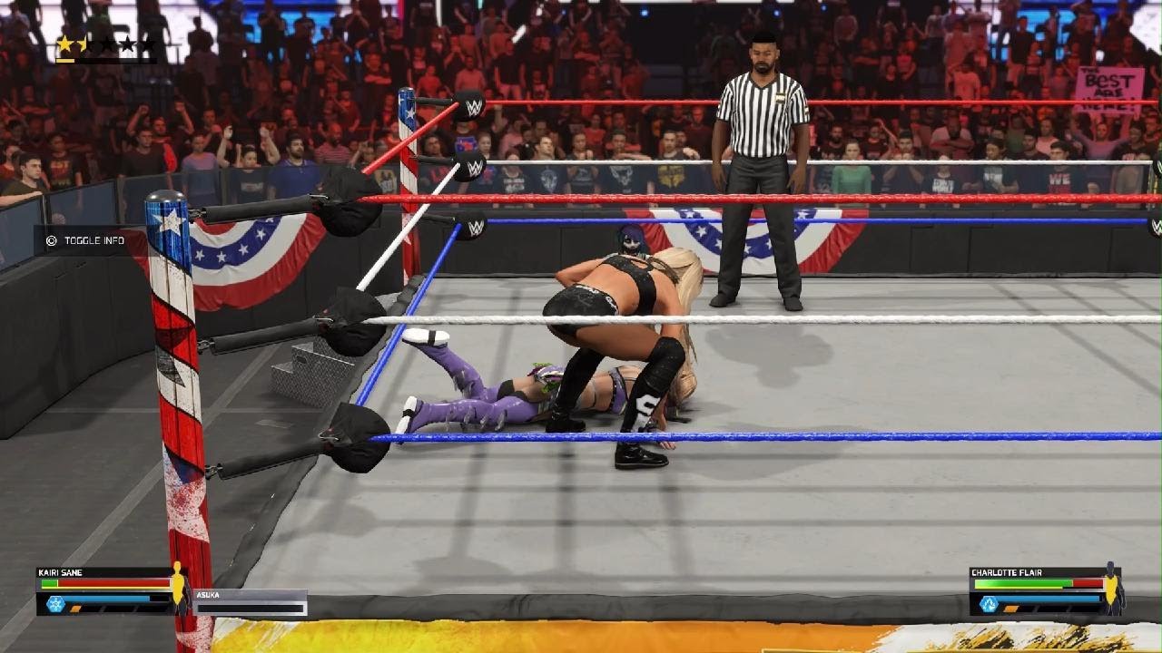 WWE 2K25_Kairi Sane vs Charlotte.