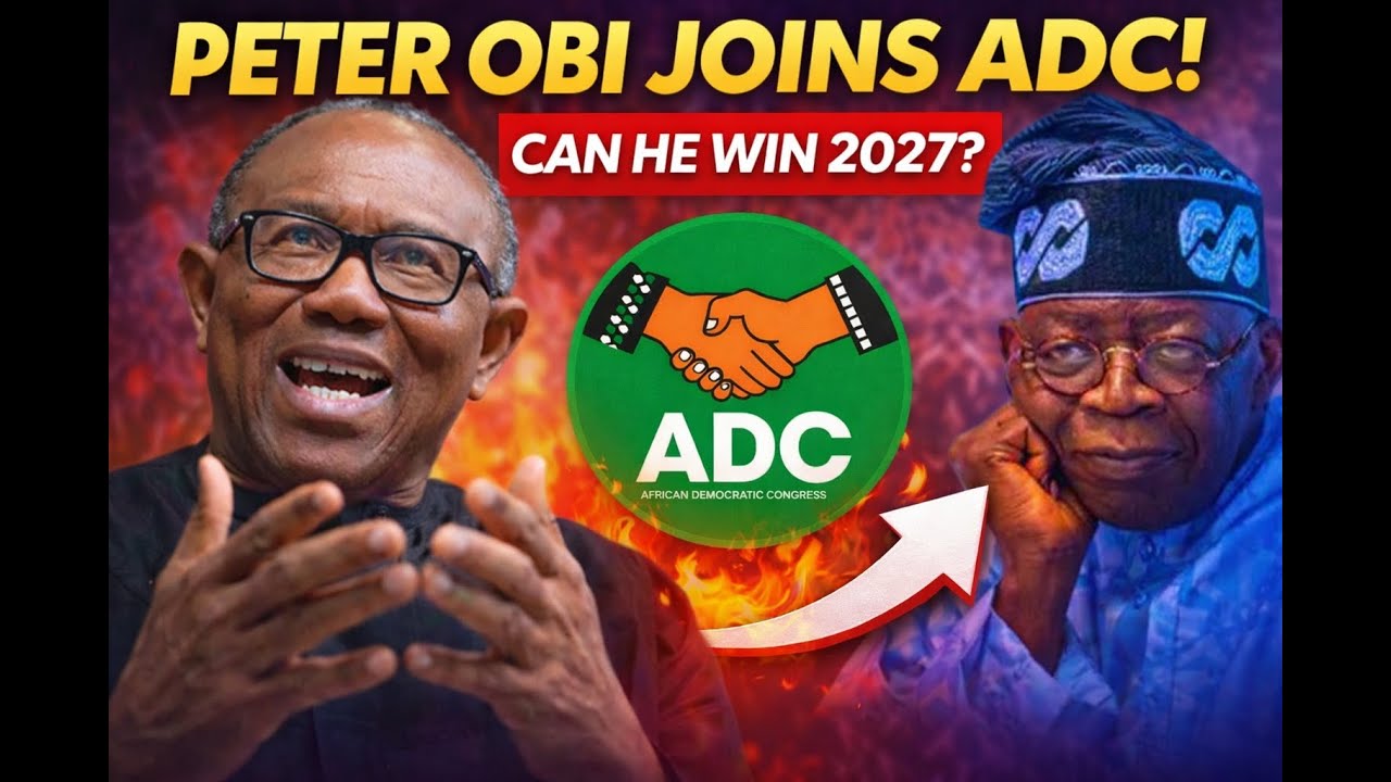 Почему Питер Оби выбрал ADC и как это повлияет на выборы 2027 года