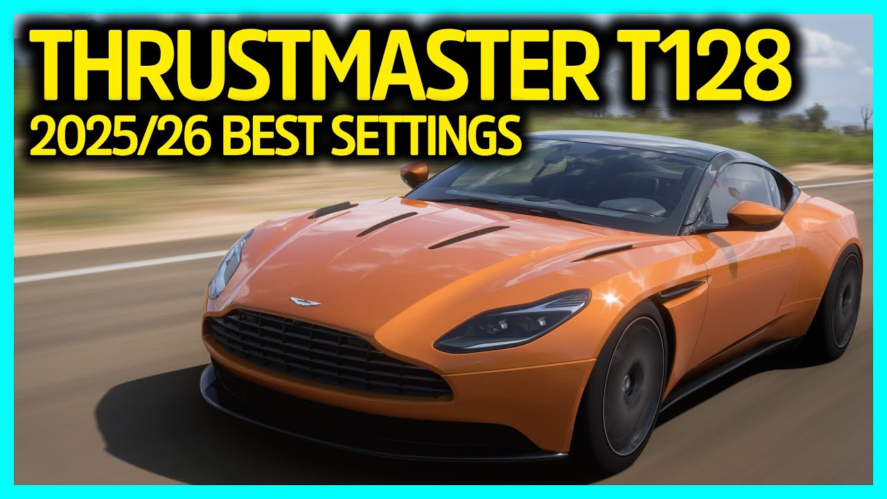 Thrustmaster T128 BEST Settings Forza Horizon 5 | PS5 Xbox PC