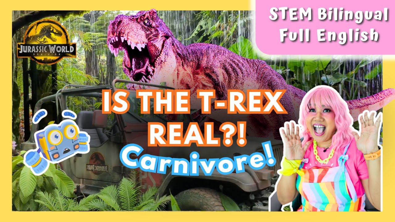 🦖🦕 Jurassic World Experience, Gardens By the Bay, Singapore 🦖 #STEM #STEMorkids #Scienceforkids