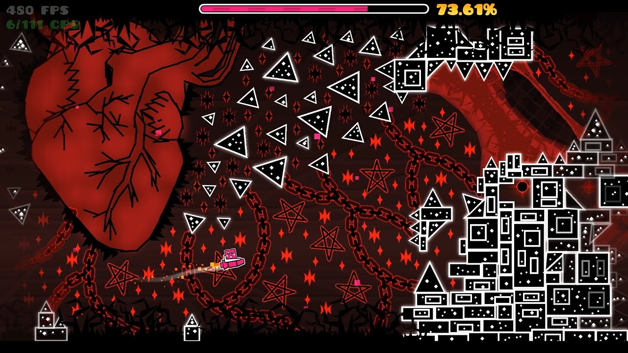 MUNDUS SANGUINANS by 1MadJack1 (medium demon) 3 Coins - Geometry Dash