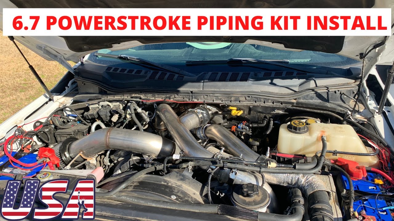 How To Install Piping Kit On A 6.7 Ford Powerstroke