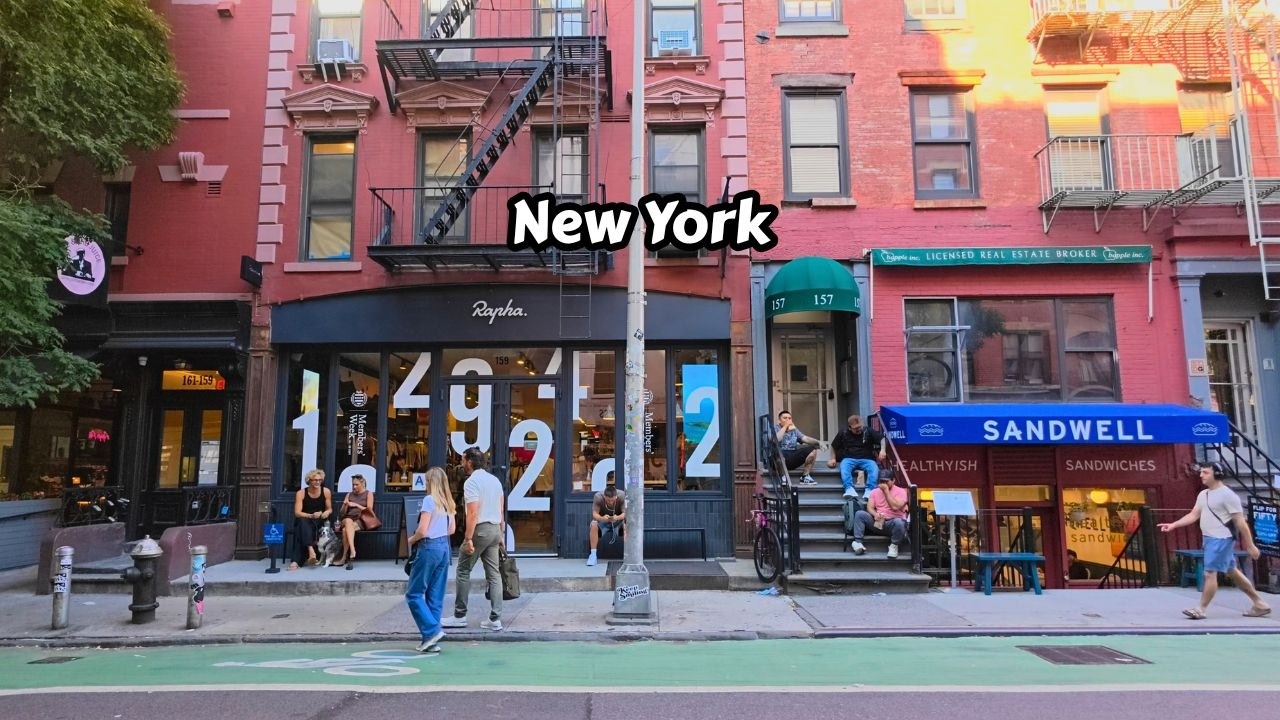 Walking Through One Of Nyc&rsquo;s Hidden Alleys Manhattan 4k Video