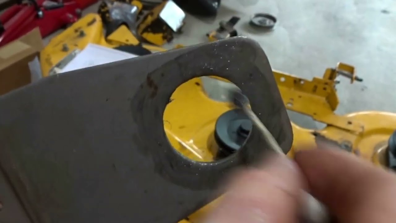 How to fix Cub Cadet LT1045 from Throwing Belts