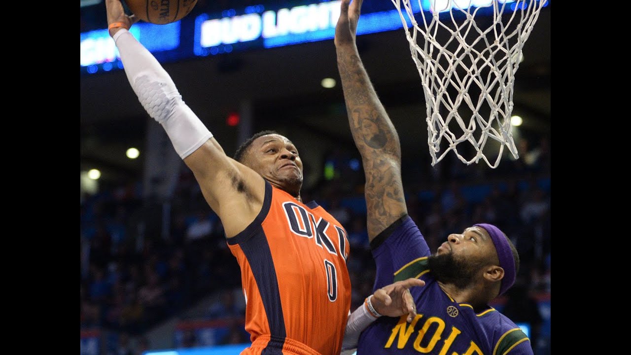 RUSSELL WESTBROOK POSTER DUNKS (AND ALMOST POSTERS)!