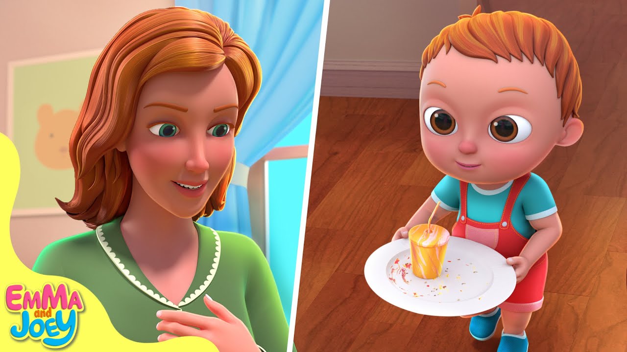 This Is The Way We Help Our Mom | Emma And Joey Nursery Rhymes | Beep Beep