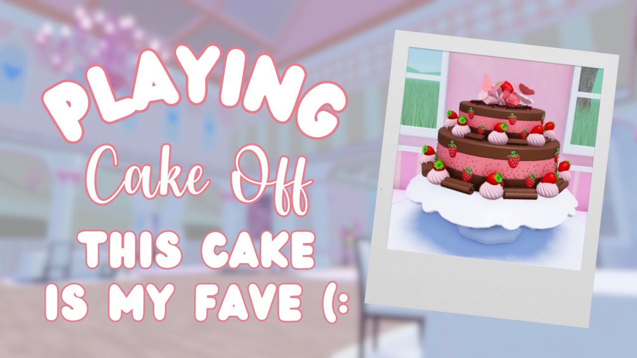 Playing CAKE OFF Again | Roblox