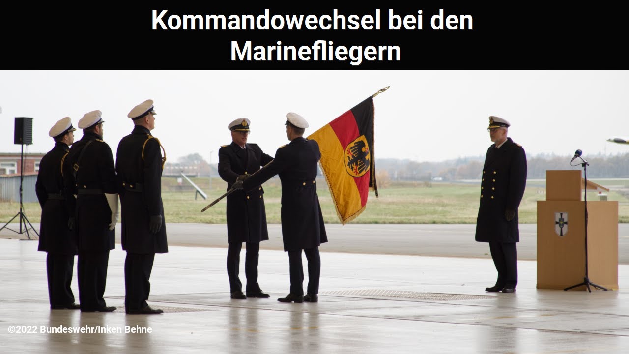 Marineflieger unter neuem Kommando: Wechsel bei der Bundeswehr in Nordholz