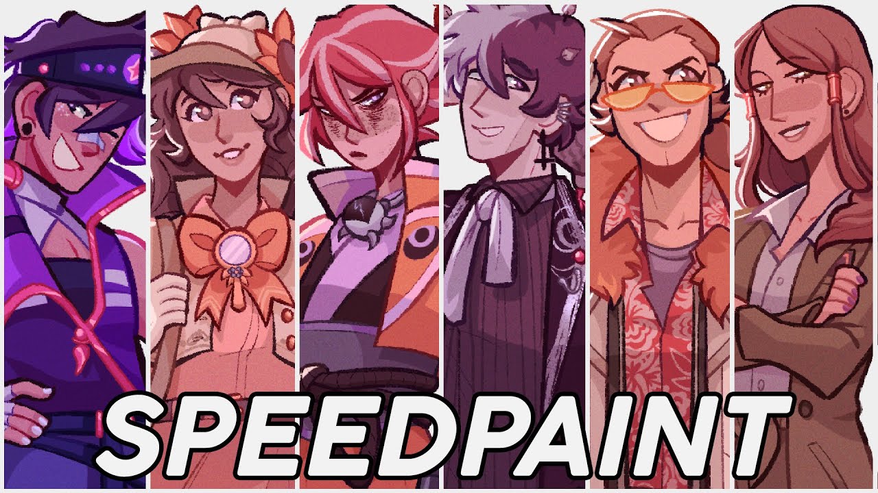 DUAL DESTINIES ROLESWAP AU | Ace Attorney Speedpaint